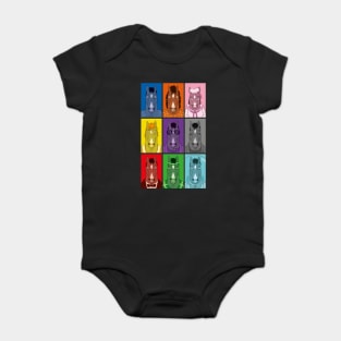 Bojack Horseman Colors Baby Bodysuit